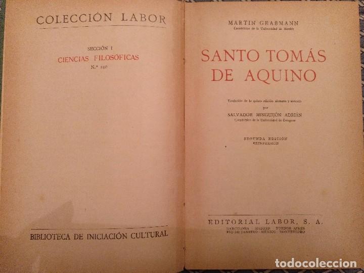 Libros de segunda mano: Santo Tom&aacute;s de Aquino - Foto 3