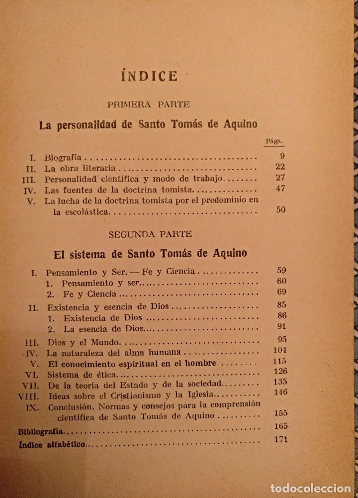 Libros de segunda mano: Santo Tom&aacute;s de Aquino - Foto 4