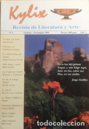 Second hand books: Kylix Revista de literatura y arte N&ordm;1