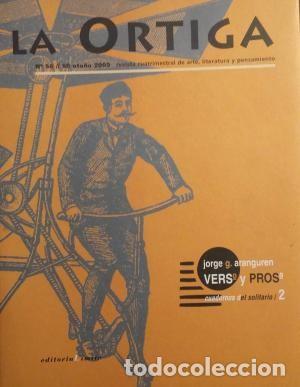 Second hand books: La ortiga Revista de literatura N&ordm; 56/58