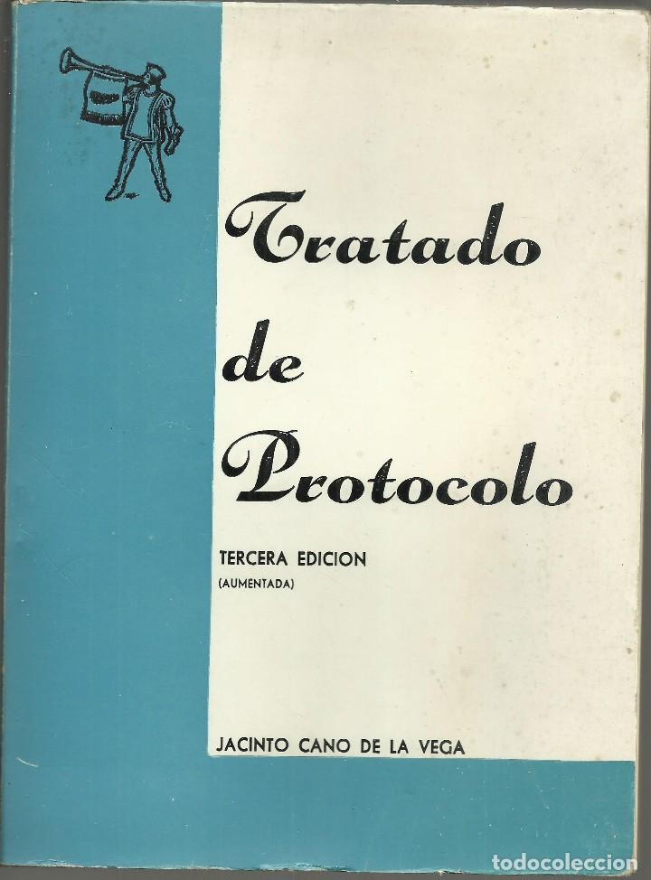 Libros de segunda mano: Tratado de Protocolo,, Valencia 1965 - Foto 1