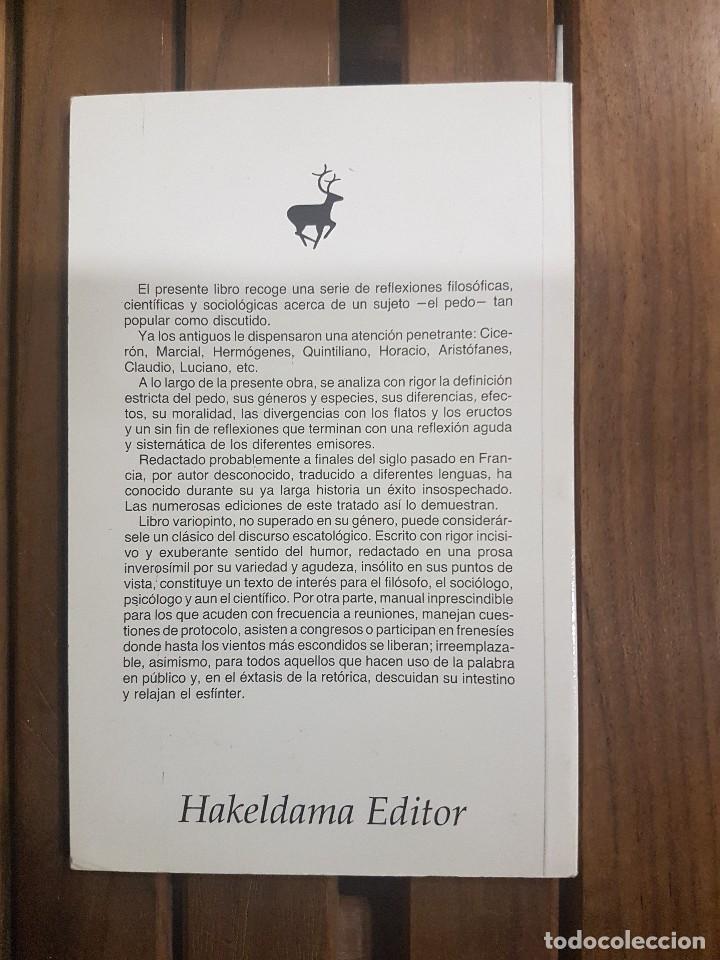 Libros de segunda mano: TRATADO SOBRE EL PEDO - Foto 2