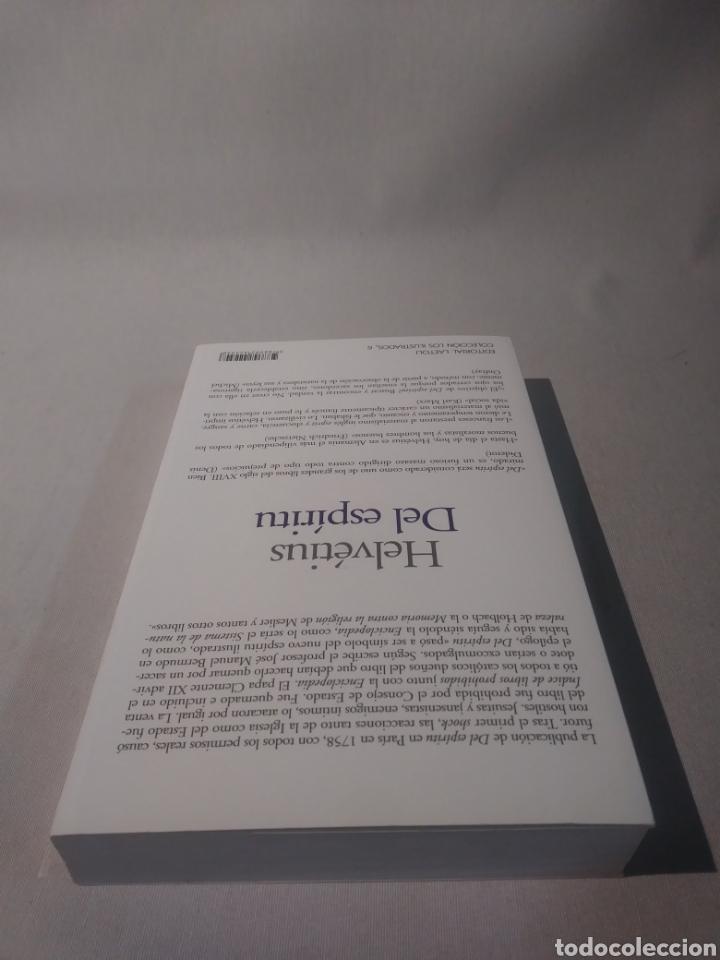 Libros de segunda mano: Del esp&iacute;ritu Claude Adrien Helv&eacute;tius - Foto 4