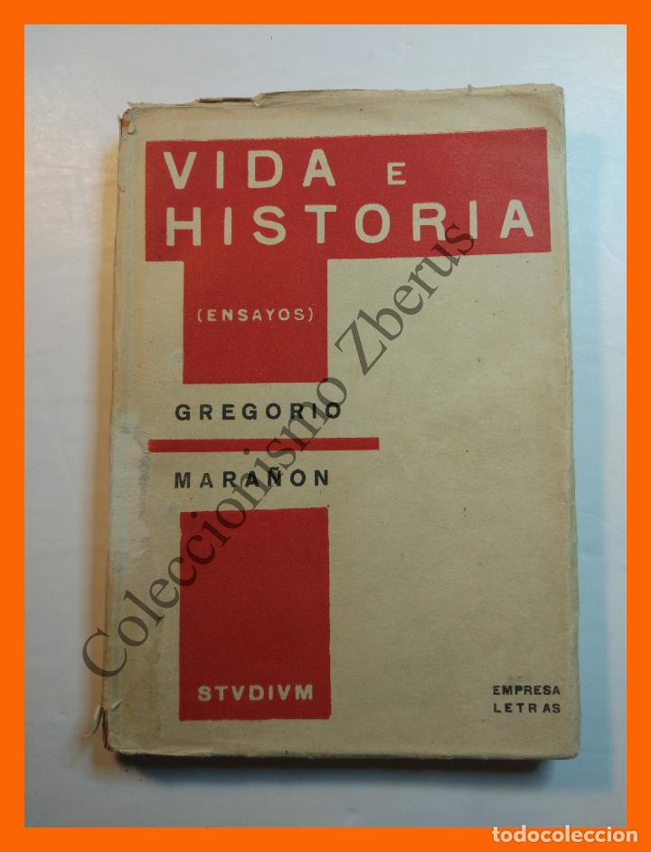Libros de segunda mano: Vida e Historia (Ensayos) - Gregorio Mara&ntilde;&oacute;n - Foto 1