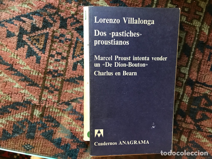 Libros de segunda mano: Dos pastiches proustianos. Lorenzo Villalonga - Foto 1