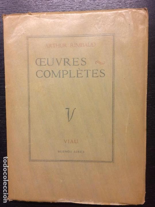 Libros de segunda mano: OEUVRES COMPLETES, ARTHUR RIMBAUD, EDICION LUJO - Foto 2