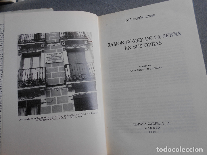 Libros de segunda mano: RAMON GOMEZ DE LA SERNA EN SUS OBRAS - Foto 3
