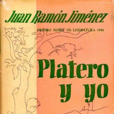 Libros de segunda mano: PLATERO Y YO. JUAN RAMÓN JIMÉNEZ. CON 50 ILUSTRACIONES DE ÁLVAREZ ORTEGA. Lote 121651655