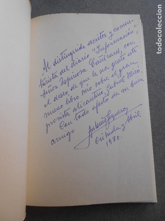 Libros de segunda mano: MEDITACIONES Y GLOSAS SOBRE GABRIEL MIRO - Foto 2