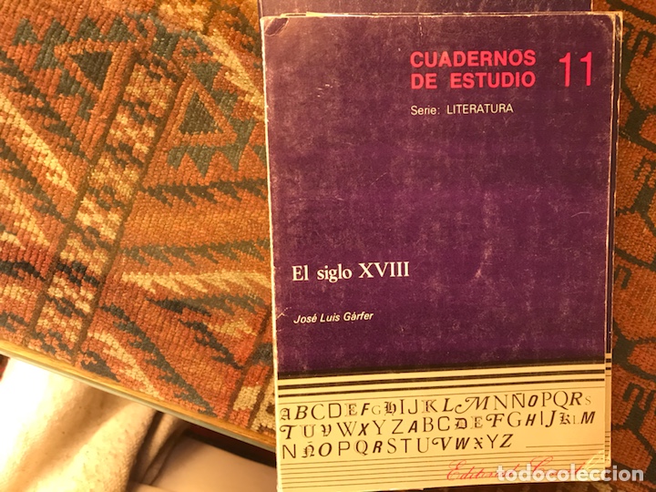 Libros de segunda mano: El siglo XVIII. Jos&eacute; Luis G&aacute;rfer - Foto 1