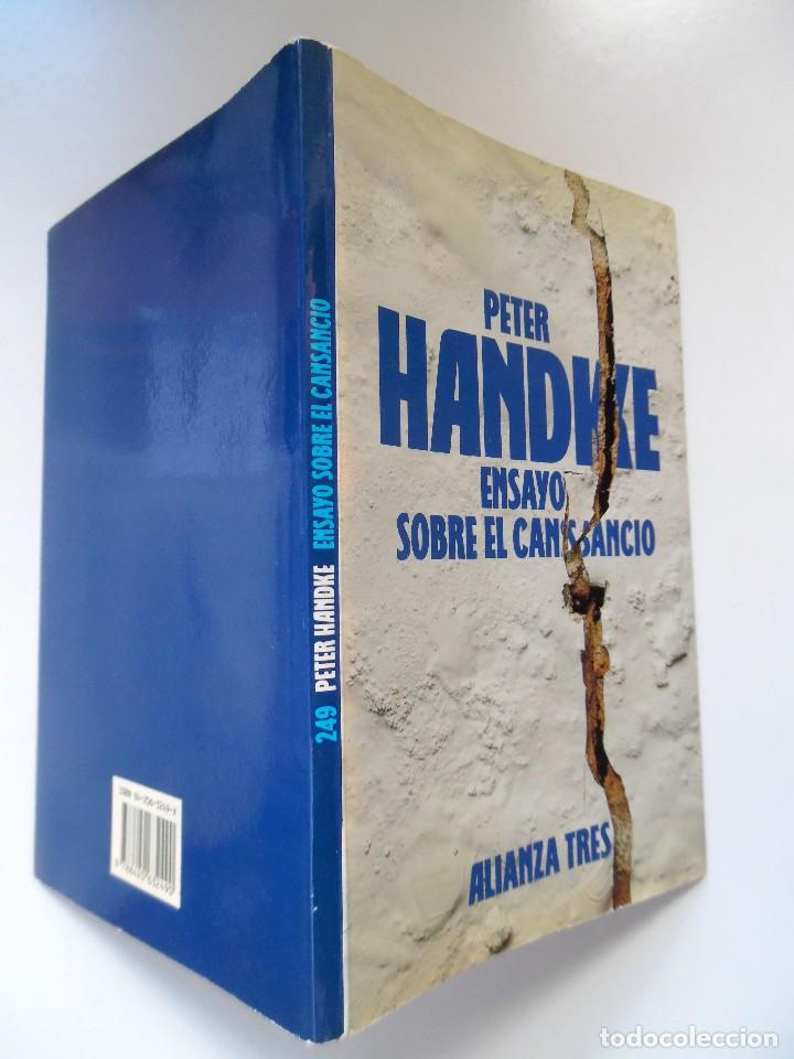 Libros de segunda mano: Peter Handke, Ensayo sobre el cansancio. - Foto 1