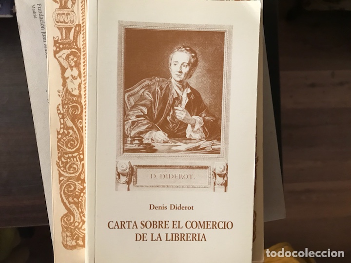 Libros de segunda mano: Carta sobre el comercio de la librer&iacute;a. Denis Diderot - Foto 1