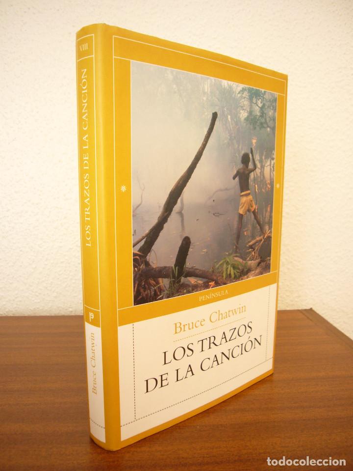 Libros de segunda mano: BRUCE CHATWIN: LOS TRAZOS DE LA CANCI&Oacute;N (PEN&Iacute;NSULA, 2007) MUY BUEN ESTADO. TAPA DURA.
