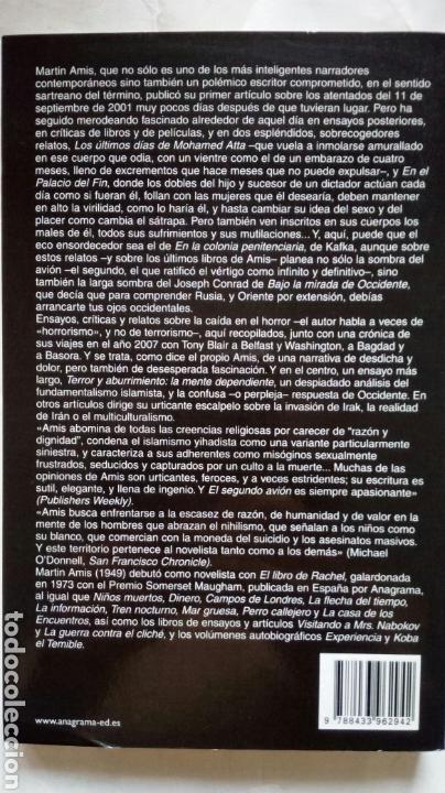 Libros de segunda mano: El segundo avi&oacute;n. Martin Amis. - Foto 2