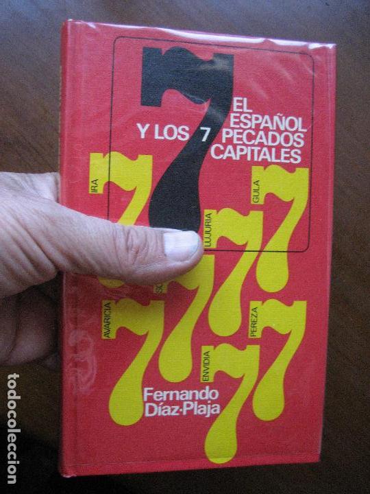 Libros de segunda mano: 7 pecados capitales diaz plaja - Foto 2