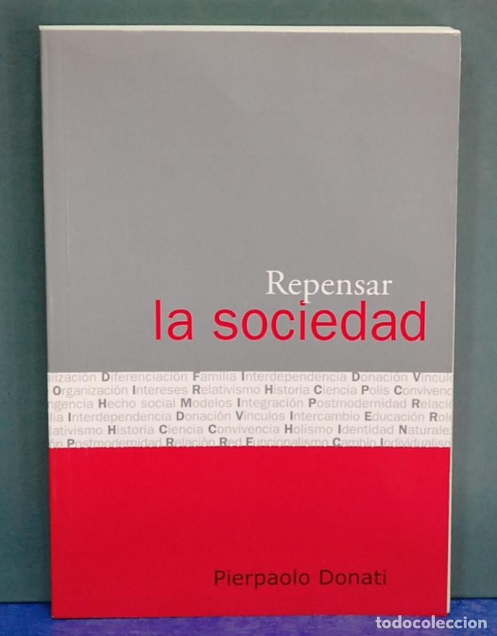 Libros de segunda mano: Repensar la sociedad. Pierpaolo Donati - Foto 1