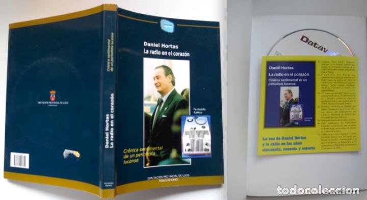 Libros de segunda mano: Daniel Hortas, La radio en el corazon + CD. Intacto. - Foto 1