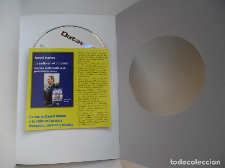 Libros de segunda mano: Daniel Hortas, La radio en el corazon + CD. Intacto. - Foto 2