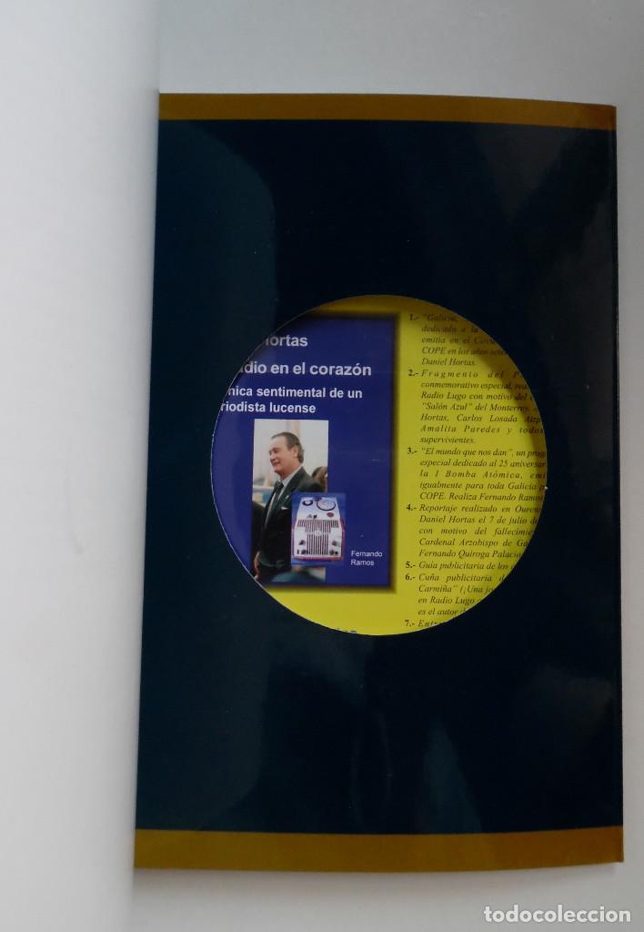 Libros de segunda mano: Daniel Hortas, La radio en el corazon + CD. Intacto. - Foto 4