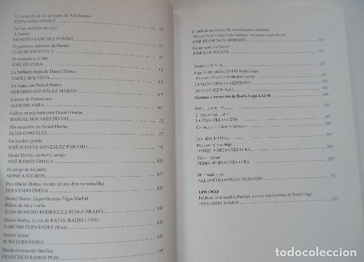 Libros de segunda mano: Daniel Hortas, La radio en el corazon + CD. Intacto. - Foto 6
