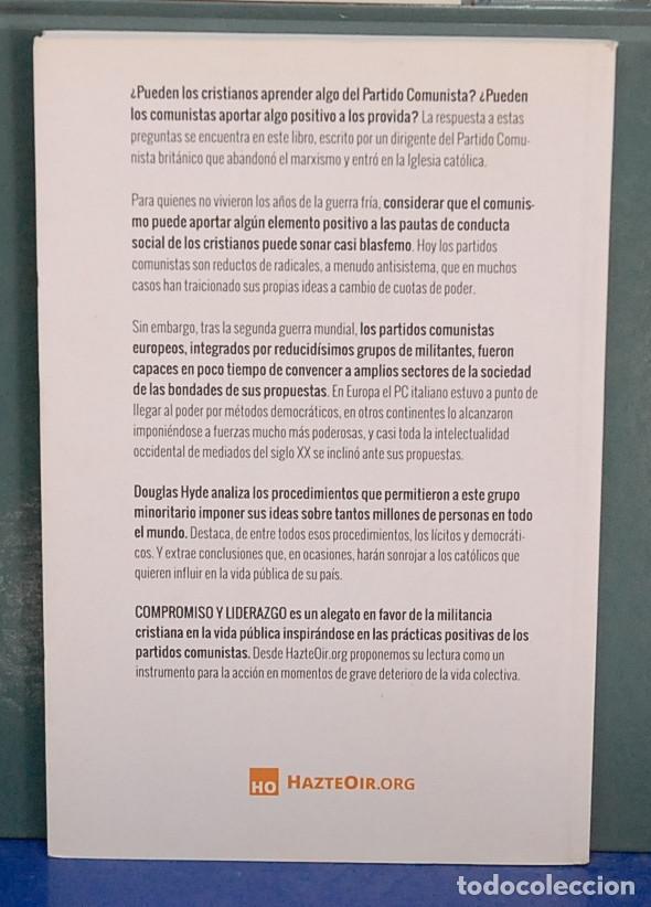 Libros de segunda mano: Compromiso y liderazgo. Douglas Hyde - Foto 2
