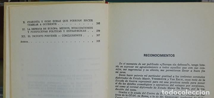 Libros de segunda mano: &iquest;Europa sin defensa?. General R. Close - Foto 4