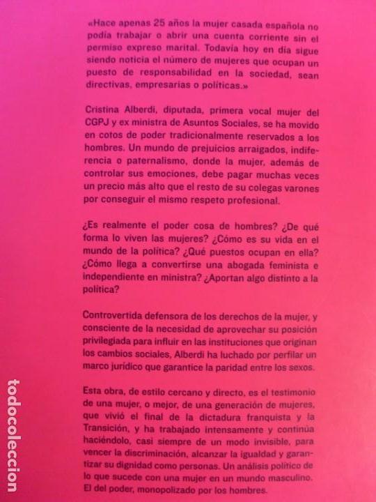 Libros de segunda mano: EL PODER ES COSA DE HOMBRES / Cristina Alberdi / 2001. La esfera - Foto 2