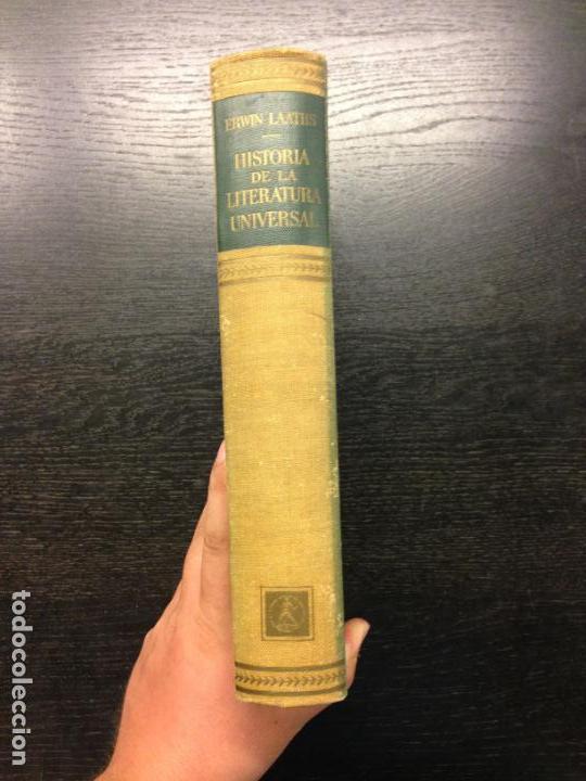 Libros de segunda mano: HISTORIA DE LA LITERATURA UNIVERSAL, LAATHS, ERWIN, 1967 - Foto 1