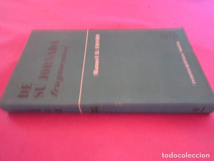 Libros de segunda mano: COSSIO, MANUEL B. - DE SU JORNADA. FRAGMENTOS. - Foto 3