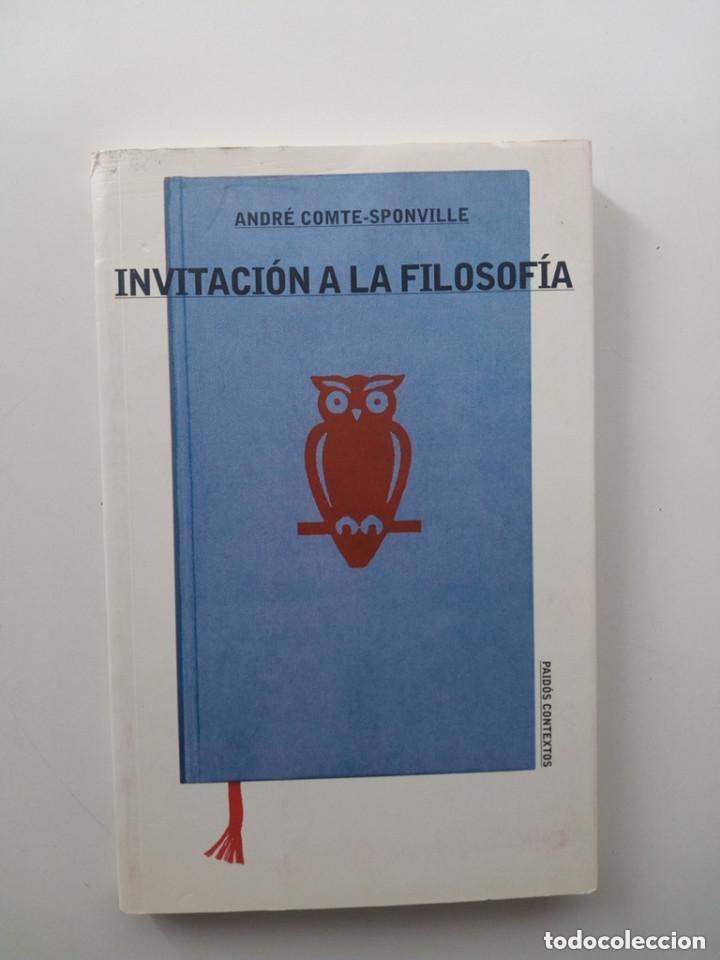 Libros de segunda mano: Invitaci&oacute;n a la filosof&iacute;a. Andr&eacute; Comte-Sponville - Foto 1