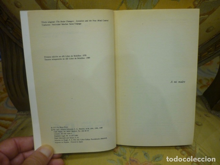 Libros de segunda mano: LOS MANIPULADORES DEL CEREBRO, DE MAYA PINES. - Foto 5