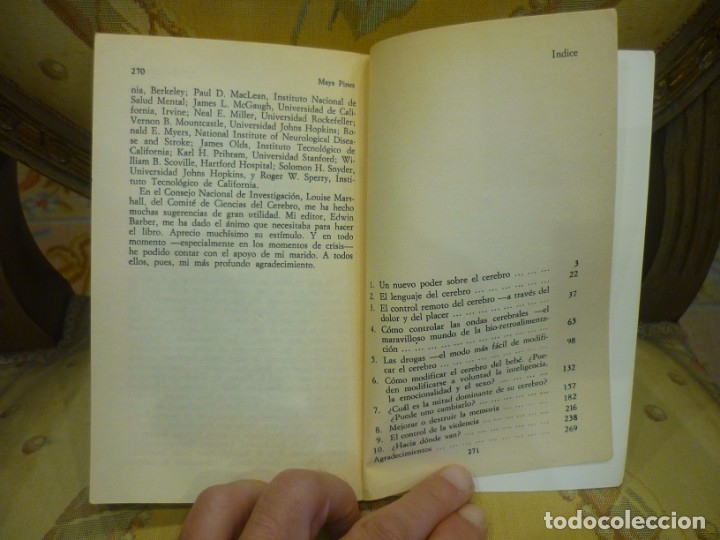 Libros de segunda mano: LOS MANIPULADORES DEL CEREBRO, DE MAYA PINES. - Foto 8