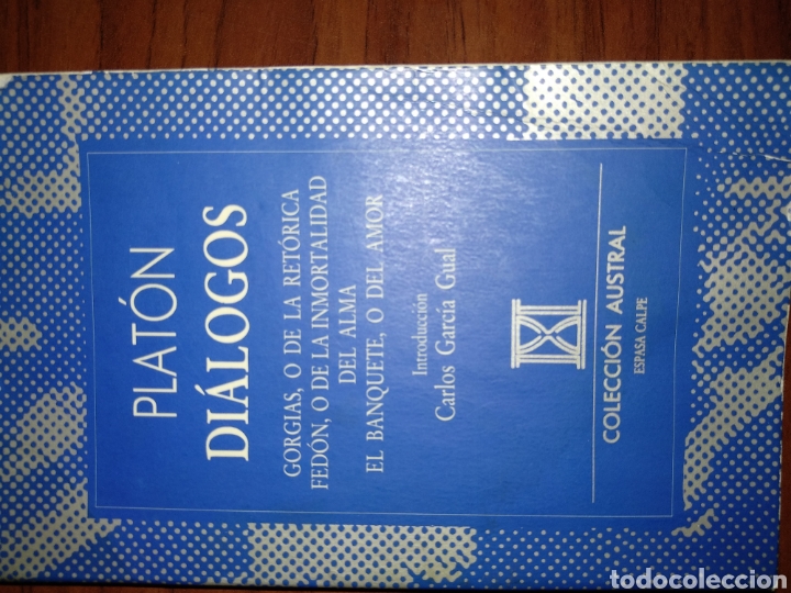 Libros de segunda mano: Di&aacute;logos de Plat&oacute;n. - Foto 1