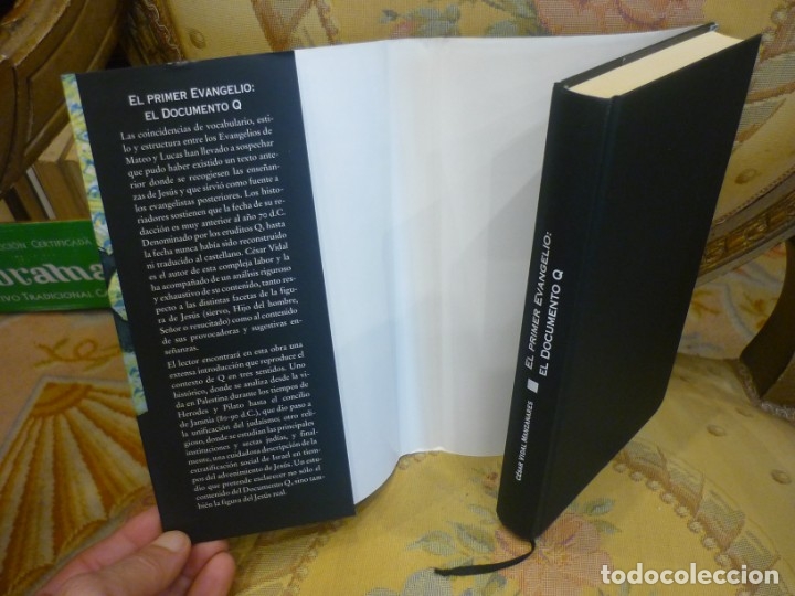 Libros de segunda mano: EL PRIMER EVANGELIO: EL DOCUMENTO Q, DE C&Eacute;SAR VIDAL. - Foto 4