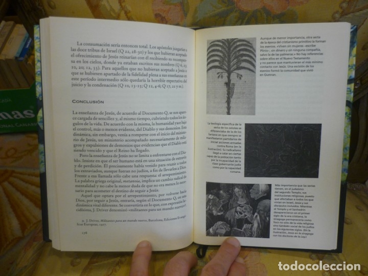 Libros de segunda mano: EL PRIMER EVANGELIO: EL DOCUMENTO Q, DE C&Eacute;SAR VIDAL. - Foto 7