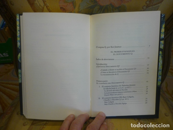 Libros de segunda mano: EL PRIMER EVANGELIO: EL DOCUMENTO Q, DE C&Eacute;SAR VIDAL. - Foto 8