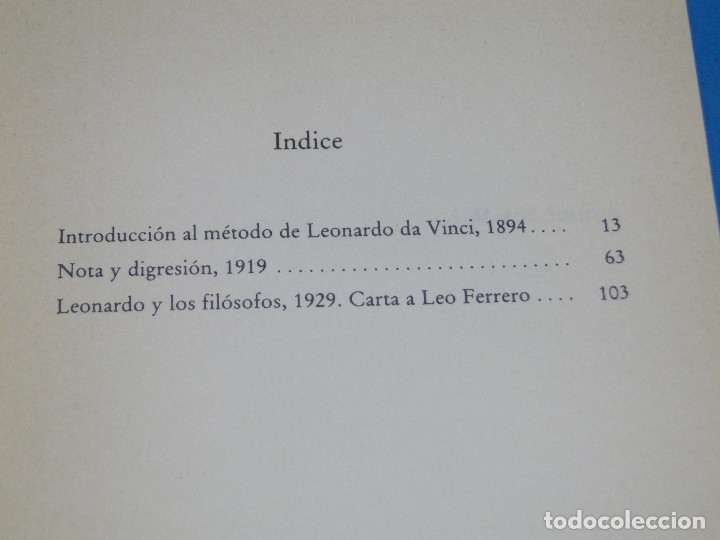 Libros de segunda mano: ESCRITOS SOBRE LEONARDO DA VINCI .- VAL&Eacute;RY, Paul - Foto 3