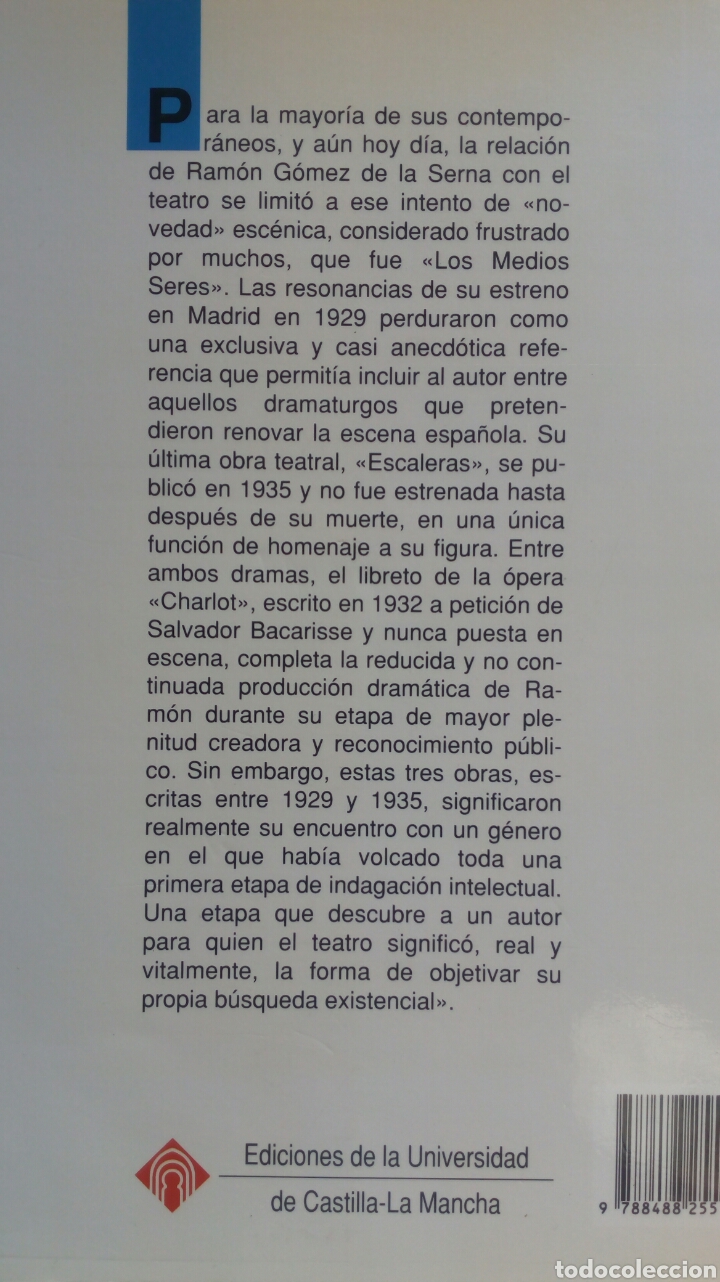 Libros de segunda mano: Ram&oacute;n y el Teatro. Agust&iacute;n Mu&ntilde;oz-Alonso L&oacute;pez. - Foto 2