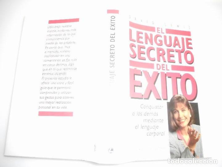 Libros de segunda mano: DAVID LEWIS  El lenguaje secreto del &eacute;xito  Y90360 - Foto 1