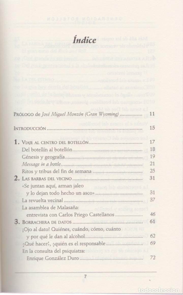 Libros de segunda mano: Generaci&oacute;n botell&oacute;n / Ricardo Aguilera - Foto 4