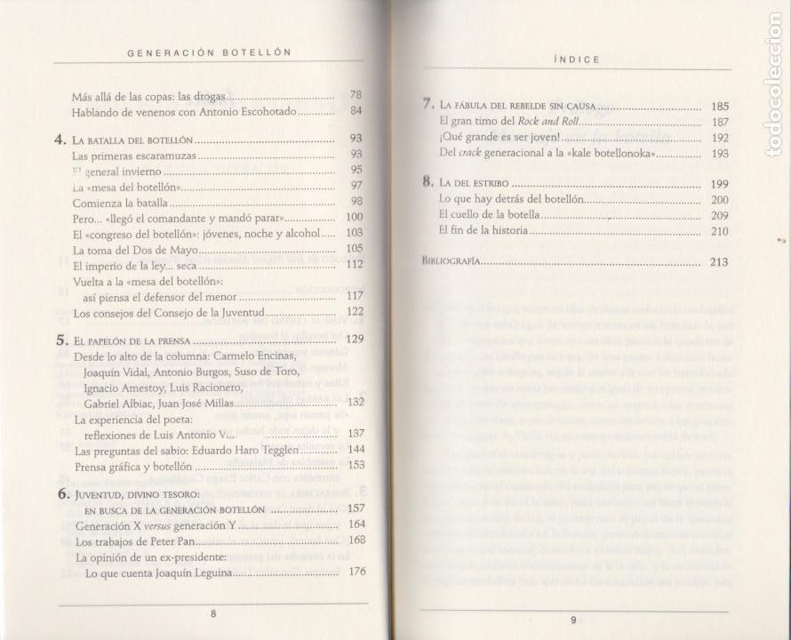 Libros de segunda mano: Generaci&oacute;n botell&oacute;n / Ricardo Aguilera - Foto 5