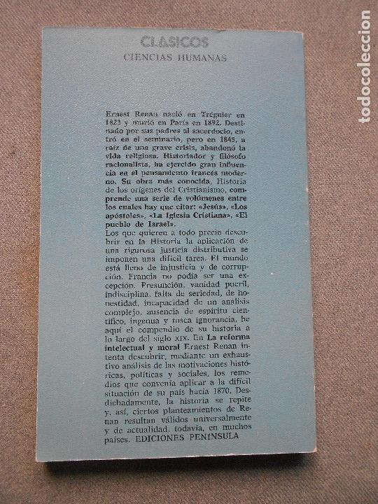 Libros de segunda mano: LA REFORMA INTELECTUAL Y MORAL - Foto 3