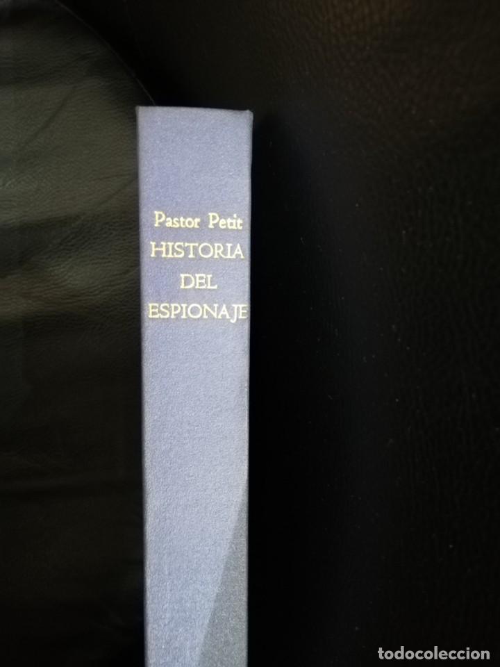Libros de segunda mano: HISTORIA DEL ESPIONAJE - PASTOR PETIT - Foto 1