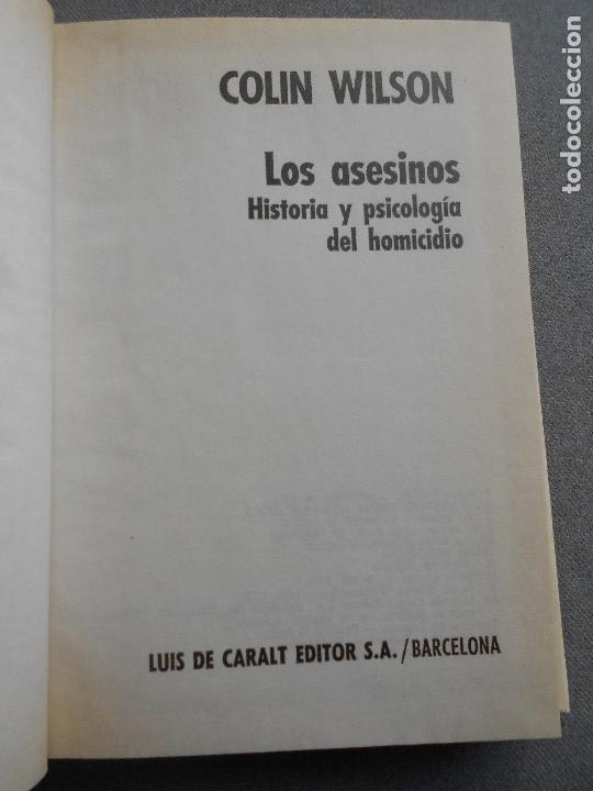 Libros de segunda mano: LOS ASESINOS - Foto 3