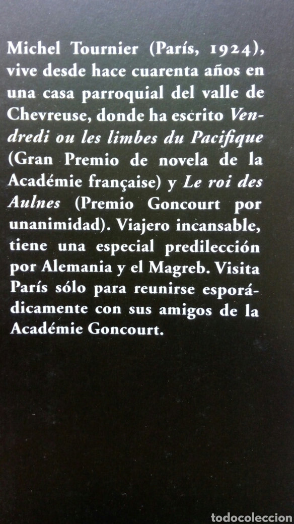 Libros de segunda mano: El espejo de las ideas. Michel Tournier. - Foto 3