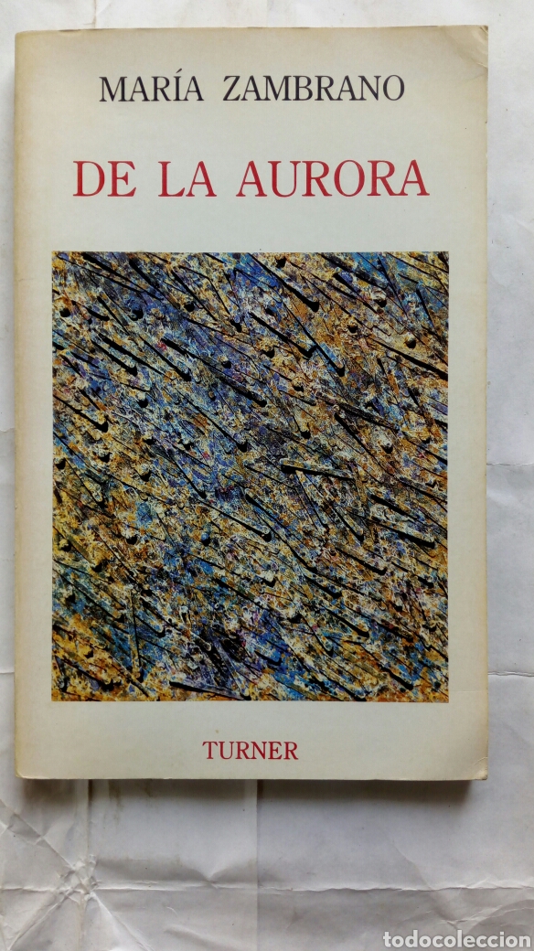 Libros de segunda mano: De la Aurora. Mar&iacute;a Zambrano. - Foto 1
