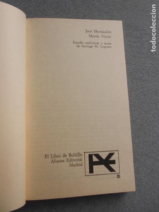 Libros de segunda mano: MARTIN FIERRO - Foto 2