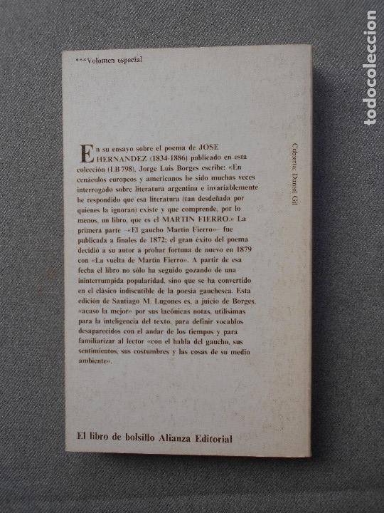 Libros de segunda mano: MARTIN FIERRO - Foto 3