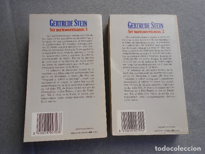 Libros de segunda mano: SER NORTEAMERICANOS. DOS TOMOS - Foto 2