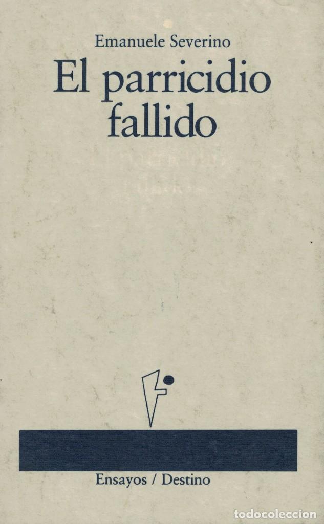 Libros de segunda mano: Emanuele Severino, El parricidio fallido - Foto 1